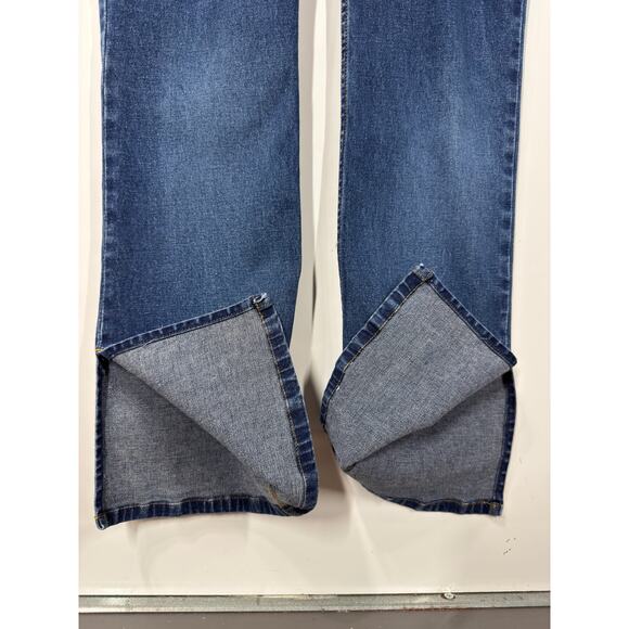 VTG Fox Racing Jeans Casual Y2K Super Low Rise Preppy Motocross Womens Size 5 - Picture 11 of 13